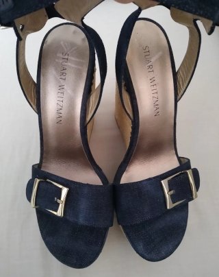 Talla 39. STUART WEITZMAN. Sandalias de Lujo.