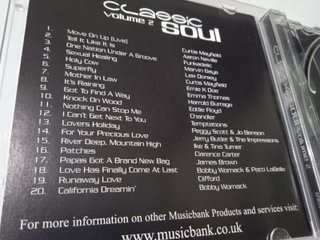Classic Soul Volume 2 - CD Compilation