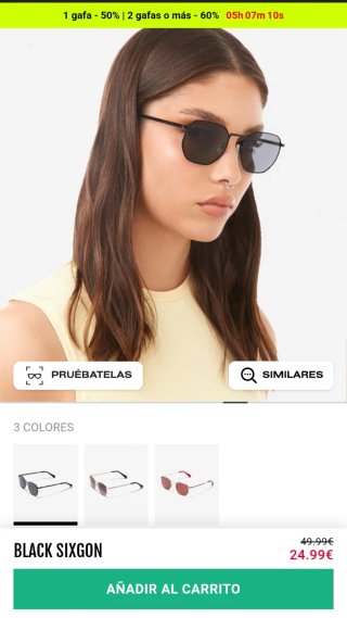 Gafas de sol Hawkers SIXSON Black