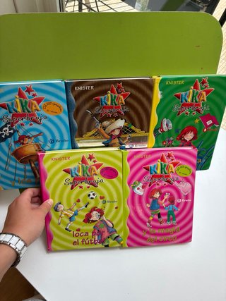 5 libros Kika Superbruja