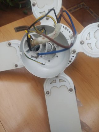 Lámpara Ventilador Techo
