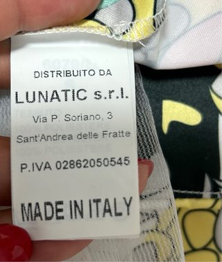 Vestido Lunatic Italia Floral Talla S