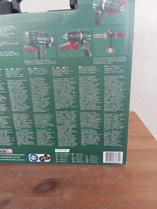 Taladro Percusión Parkside 20V Sin Batería