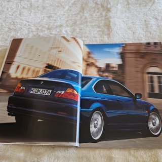 Panfleto BMW Série 3 E46 Coupé de 2000 Original
