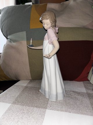 Figura Lladró Niña con Vela