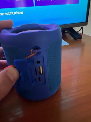 Altavoz Bluetooth Azul