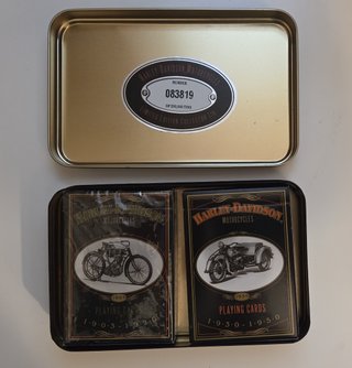 Baraja Harley-Davidson Edición Limitada