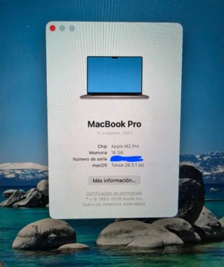MacBook Pro 16 M2 Pro 16GB RAM 512GB SSD