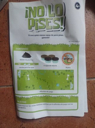 Juego ¡No lo pises! (Game Planet)