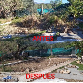 ⭐⭐⭐⭐⭐JARDINERO TRABAJO HECHO EN RIUDOMS