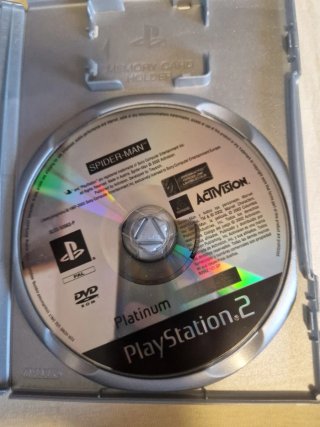 Scatola di Spider-Man per PlayStation 2 Platinum