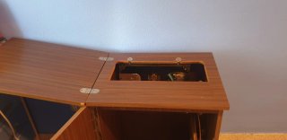 Máquina de coser Gritzner antigua