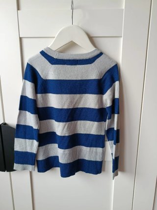 Cardigan Neck & Neck Rayas Talla 6 Años