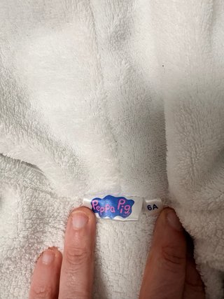 Bata Peppa Pig Niña Talla 6 Forrada de borreguito