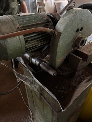 Cortadora de hierro industrial