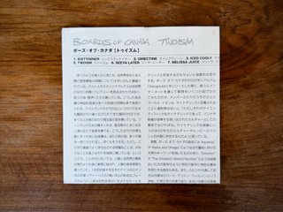 Boards of Canada - Twoism - CD Edición Japonesa