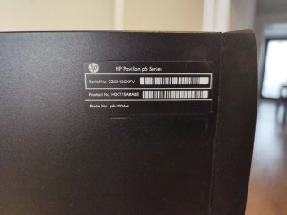 Computer HP Pavilion Nero + 2 Tastiere e 2 Mouse