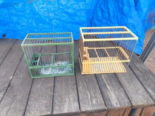 Jaulas para pájaros (varias)