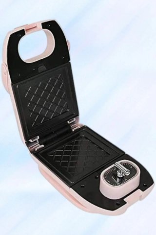 Intexca Electric Waffle Maker Iron Sandwich Maker
