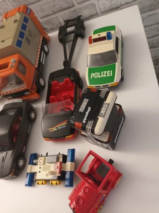 Lote vehículos y accesorios Playmobil