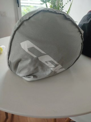 Casco de moto CGM azul