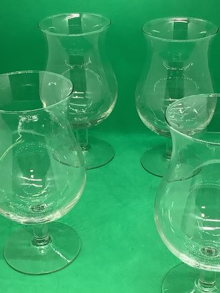 Quattro Bicchieri Cristallo Tulipano