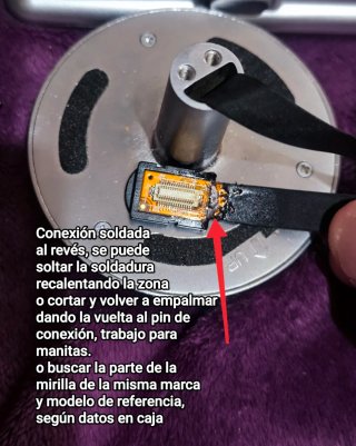 MIRILLA EZVIZ DP1C WiFi-Móvil Para Repuesto Repara