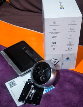 MIRILLA EZVIZ DP1C WiFi-Móvil Para Repuesto Repara
