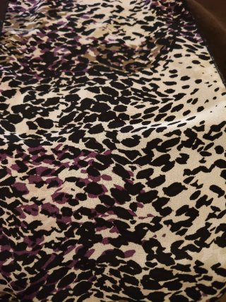 Pañuelo cuello foulard estampado
