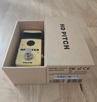 Pedal NUX HD PITCH Afinador