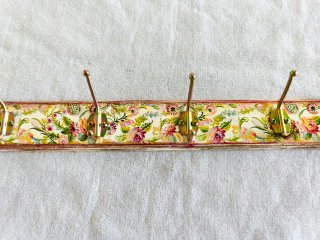 Perchero Vintage Shabby Chic Floral