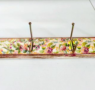 Perchero Vintage Shabby Chic Floral