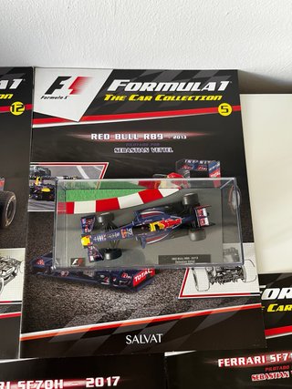 Lote 5 coches F1 Sebastian Vettel 1:43