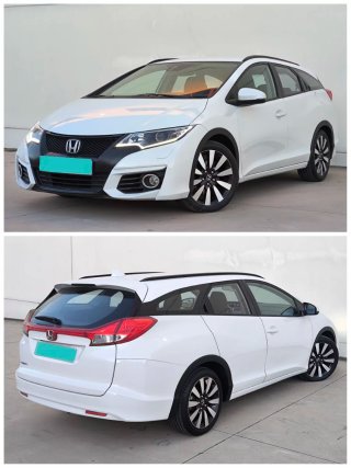 ¡Sólo 75.000 km! Honda Civic Tourer