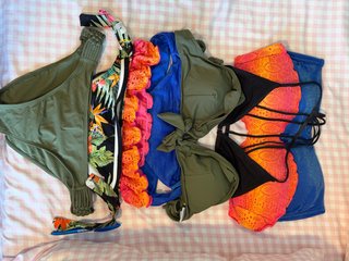 Lote 4 Bikinis Calzedonia Talla M