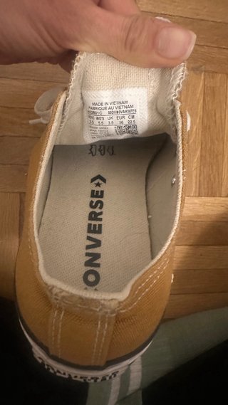 Converse Mostaza Talla 36