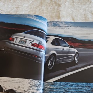 Catálogo BMW Série 3 E46 Coupé de 2004 Original