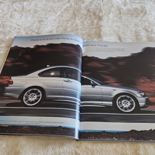 Catálogo BMW Série 3 E46 Coupé de 2004 Original
