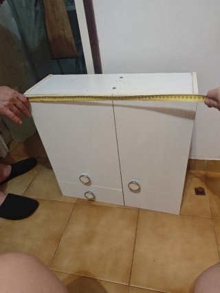 Mobile da bagno bianco