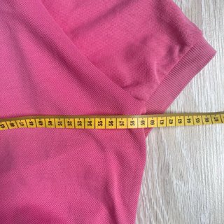 Polo Lacoste Rosa Manga Corta Clásico Hombre