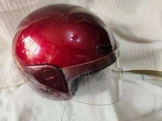 Casco Moto KIWI Prova Talla L Rojo