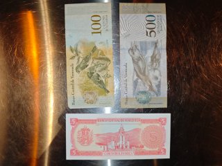 23 Billetes Venezuela