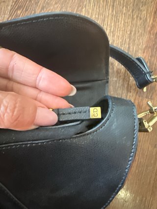 Borsa Dior Pelle vera Nera