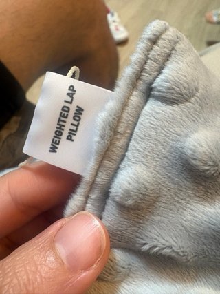 Cojín Terapéutico Ponderado Gris