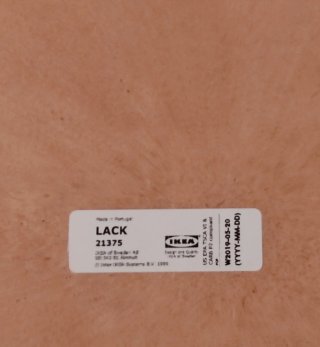 Mesita auxiliar blanca 55x55x45