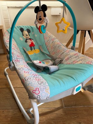 Hamaca vibradora Mickey Mouse