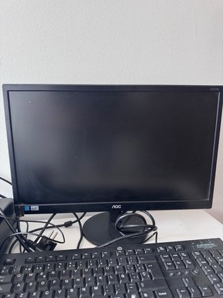 Ordenador de sobremesa HP Negro