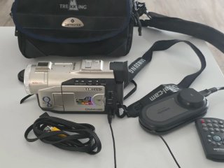 Cámara Samsung Mini DV VP-D80 + Accesorios