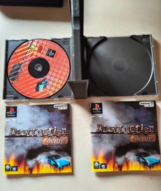 Destruction Derby PS1 PAL
