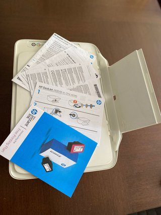 Stampante HP Beige/Bianco